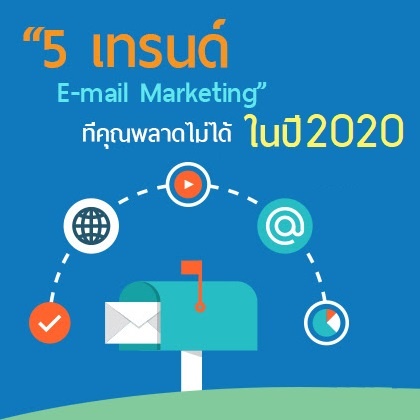 You are currently viewing 5 เคล็ดลับ Email Marketing ที่คุณพลาดไม่ได้ ในปี 2020